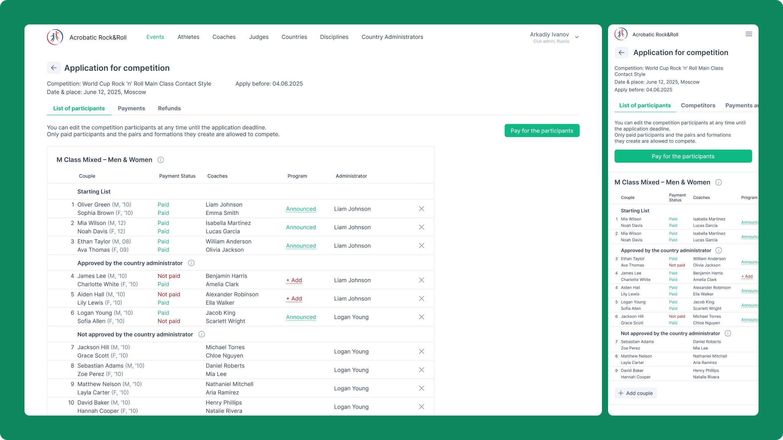 Platform overview