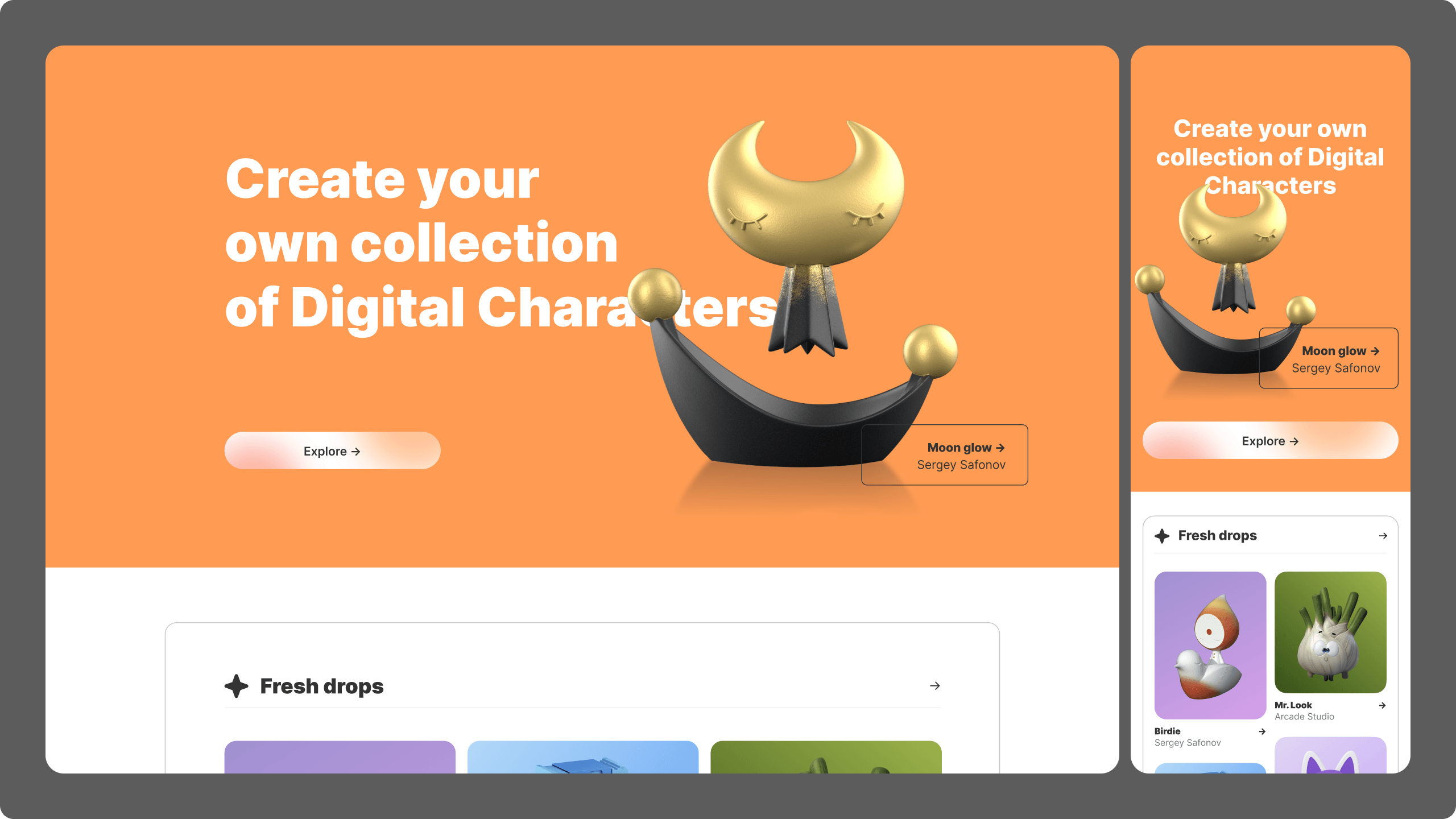 Digital Collectibles platform